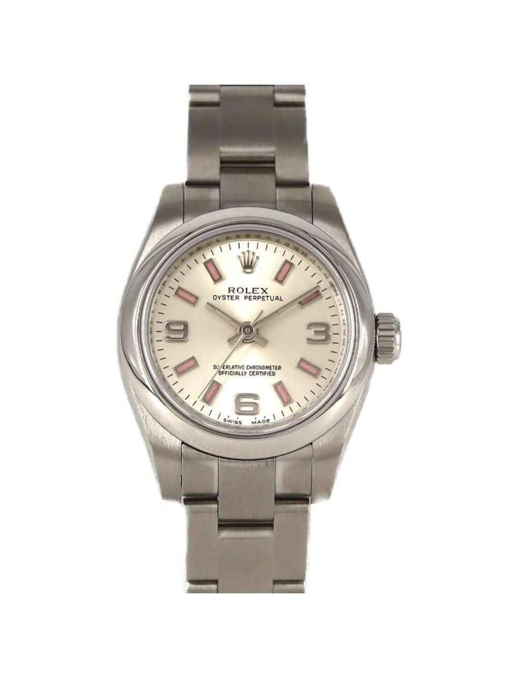 Rolex Oyster Perpetual SS Automatic Winding Number Watch